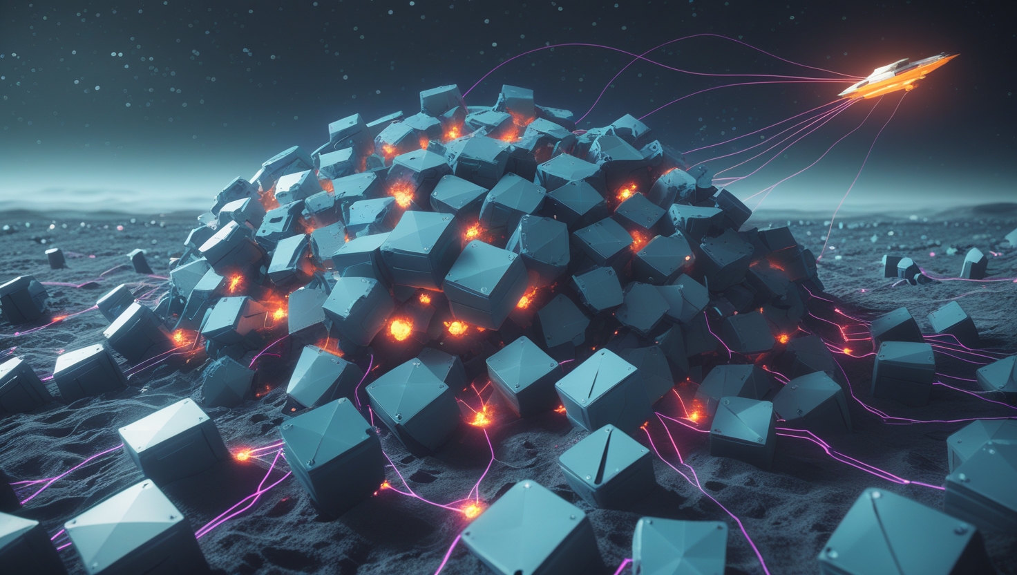 Log Entry #047: Astro-Block Debris Field Sentience Thumbnail