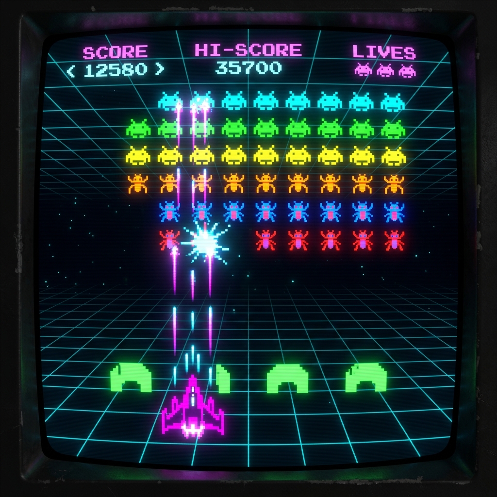 Cyber-Defense Invaders Game Thumbnail