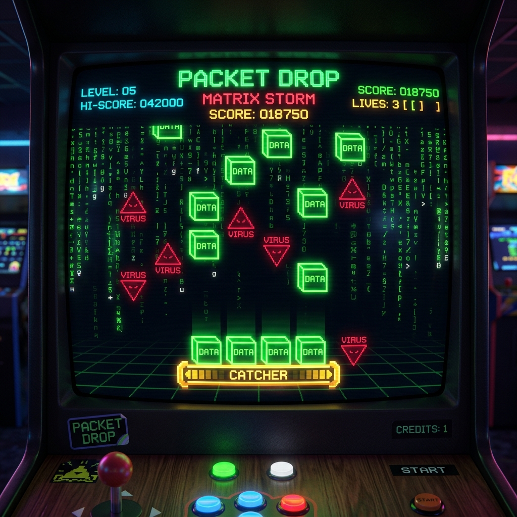 Data Packet Catcher Game Thumbnail